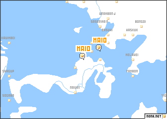 map of Maio