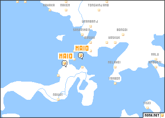 map of Maio