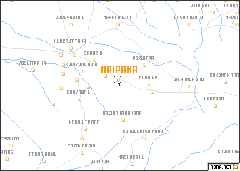 map of Maípaha