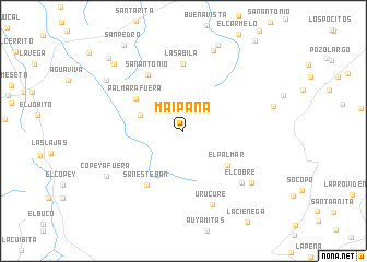 map of Maipana