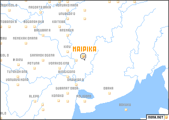 map of Maipika