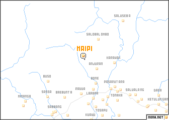 map of Maipi