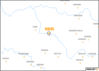 map of Maipi