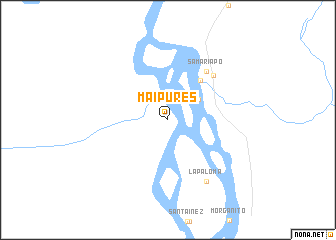 map of Maipures