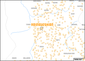 map of Maira Deshiān