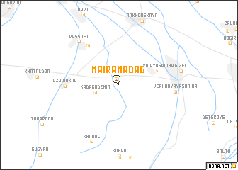 map of Mairamadag
