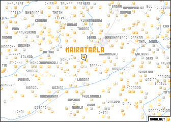 map of Maira Tarla