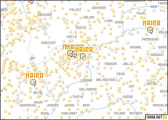 map of Maira