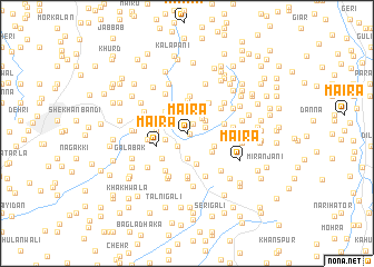 map of Maira