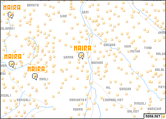 map of Maira