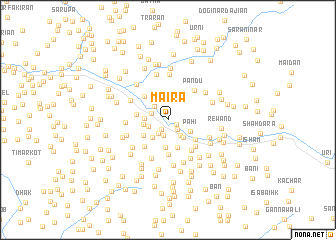 map of Maira