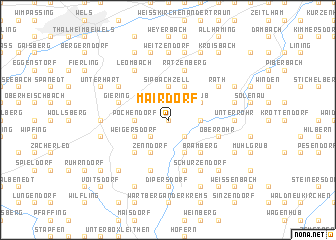 map of Mairdorf