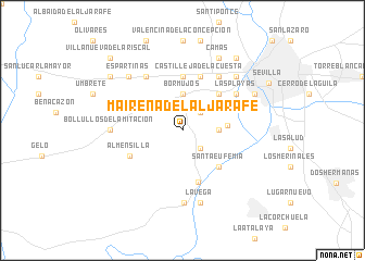 map of Mairena del Aljarafe