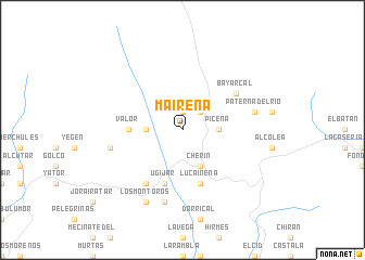 map of Mairena