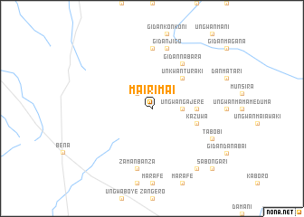 map of Mairimai