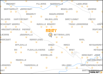 map of Mairy