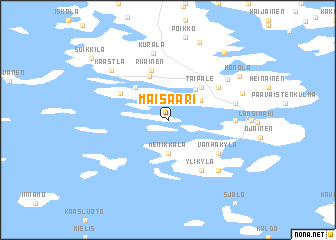 map of Maisaari