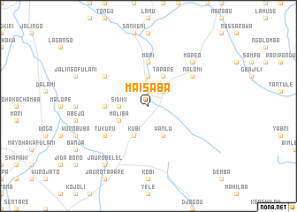 map of Maisaba