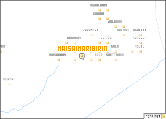 map of Maisaimari Birin