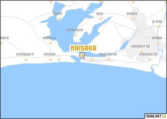 map of Maisaka
