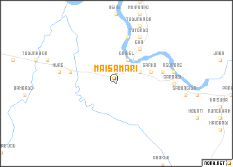 map of Maisamari