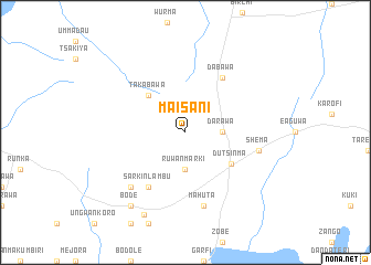 map of Maisani