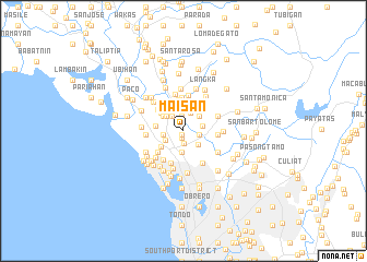 map of Maisan