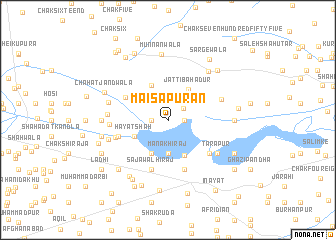 map of Māi Sapūrān