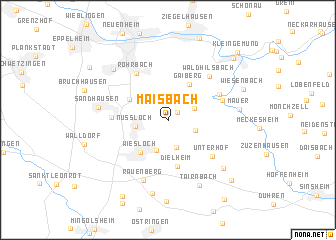 map of Maisbach