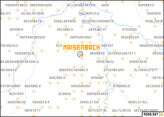 map of Maisenbach