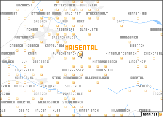 map of Maisental