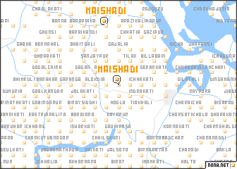 map of Maishādi