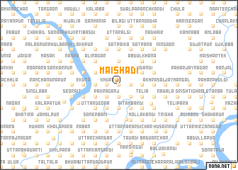 map of Maishādi