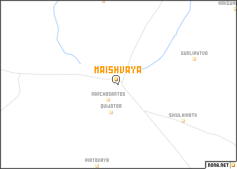 map of Maish Vaya