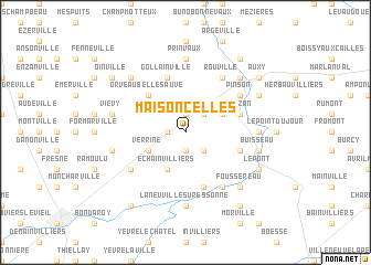 map of Maisoncelles