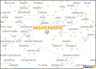 map of Maison Cronière