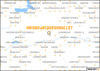 map of Maison Jacques Mauclet