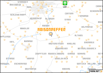 map of Maison Peffer