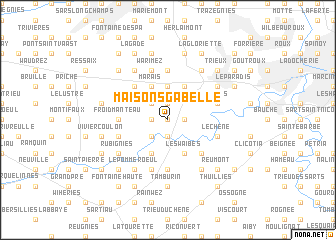 map of Maisons Gabelle