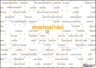 map of Maisons Sottiaux