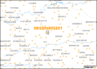 map of Maison Wangert