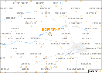 map of Maissemy