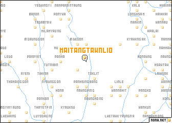 map of Mai Tang Tawn Lio