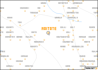 map of Maïtaté