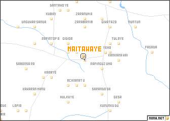 map of Maitawaye