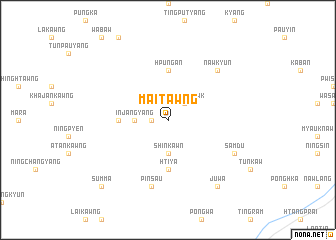 map of Maitawng