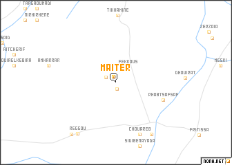 map of Maïter