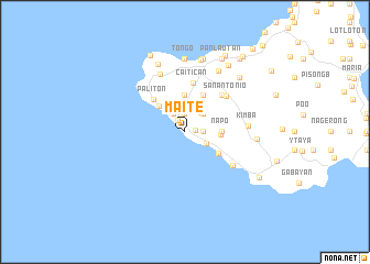 map of Maite