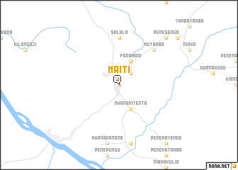 map of Maiti