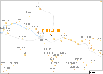 map of Maitland